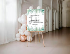 Eucalyptus Welcome Retirement Party Sign - Larosier Prints