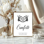 The Lovers Tarot Complete Wedding Signage Bundle | White