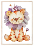 Circus Animal Print | Nursery Wall Art - Larosier Prints