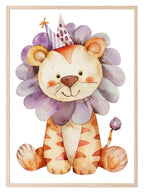 Circus Animal Print | Nursery Wall Art - Larosier Prints
