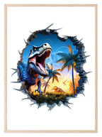 Tyrannosaurus Rex Print | T-Rex | Nursery Wall Art - Larosier Prints