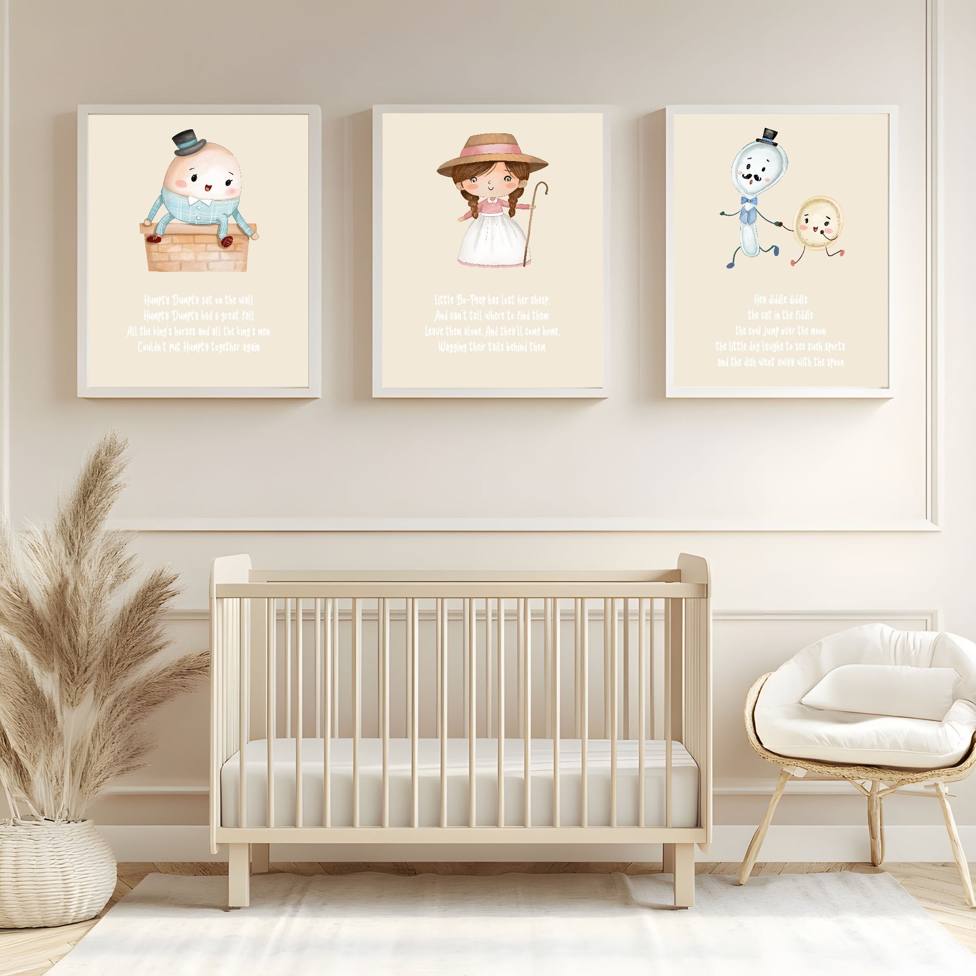 Humpty Dumpty Print | Kids Wall Art