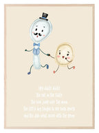 Hey Diddle Diddle Print | Kids Wall Art - Larosier Prints
