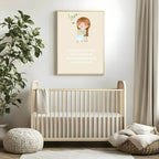 Little Miss Muffet Print | Kids Wall Art - Larosier Prints
