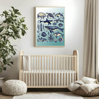 Vintage Sea Animals Print | Kids Wall Art - Larosier Prints