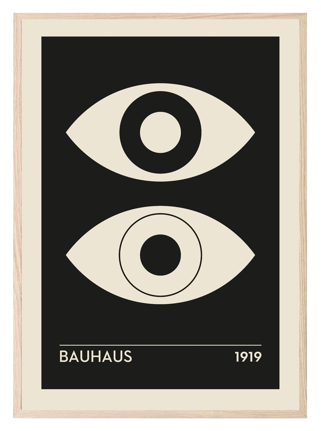 Eyes 1919 Print | Bauhaus Inspired Art - Larosier Prints