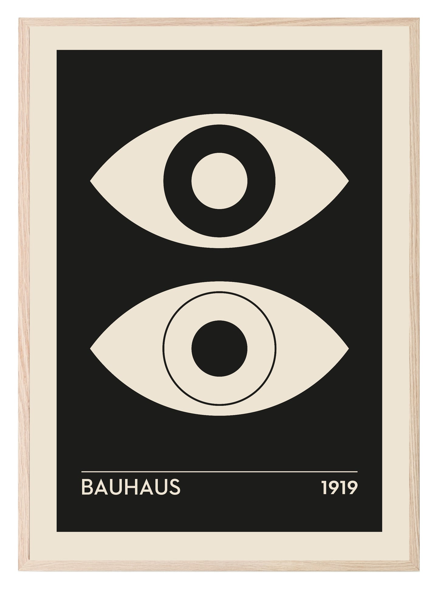 Eyes 1919 Print | Bauhaus Inspired Art