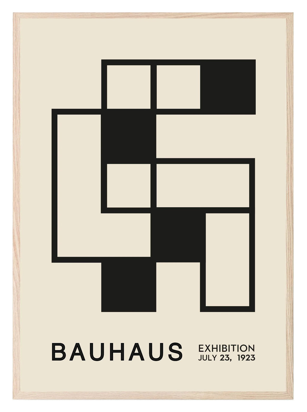 Exhibition 1923 Print | Bauhaus Inspired Art - Larosier Prints