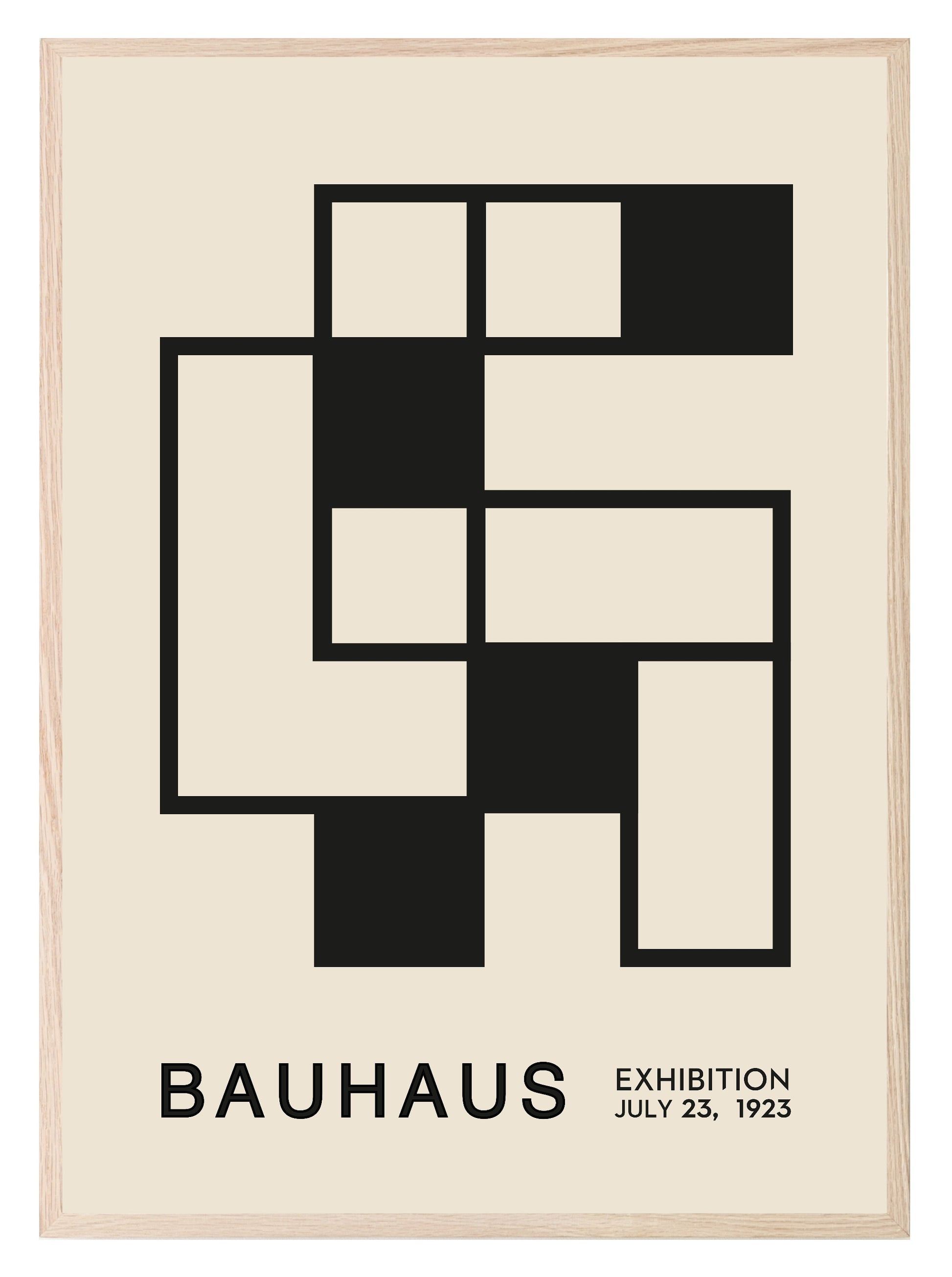 Exhibition 1923 Print | Bauhaus Inspired Art