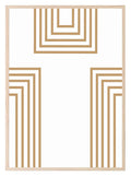 Gold Abstract Print | Abstract Wall Art - Larosier Prints