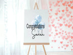 Balloons Congratulations Party Sign | Pink, Blue or Green - Larosier Prints