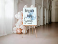 Balloons Sorry You're Leaving Party Sign - Larosier Prints