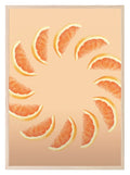 Orange Slices Print | Colourful Wall Art - Larosier Prints