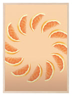 Orange Slices Print | Colourful Wall Art - Larosier Prints
