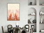 Champagne Bottles Print | Pink | Colourful Wall Art - Larosier Prints