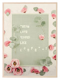 Throw Love Around Print | Roses | Colourful Wall Art - Larosier Prints