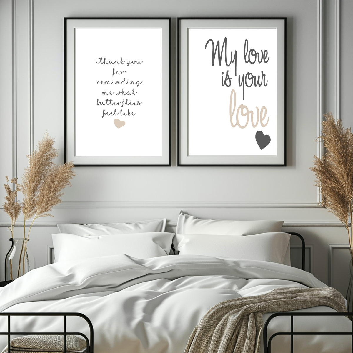 Thank You for Butterflies Print | Romantic Love Wall Art