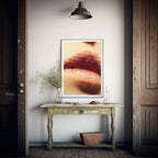 Lips Print | F*** You Written On Repeat | Girl Power Wall Art - Larosier Prints