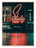 Studio Print | At Night | Neon Light | Colourful Wall Art - Larosier Prints
