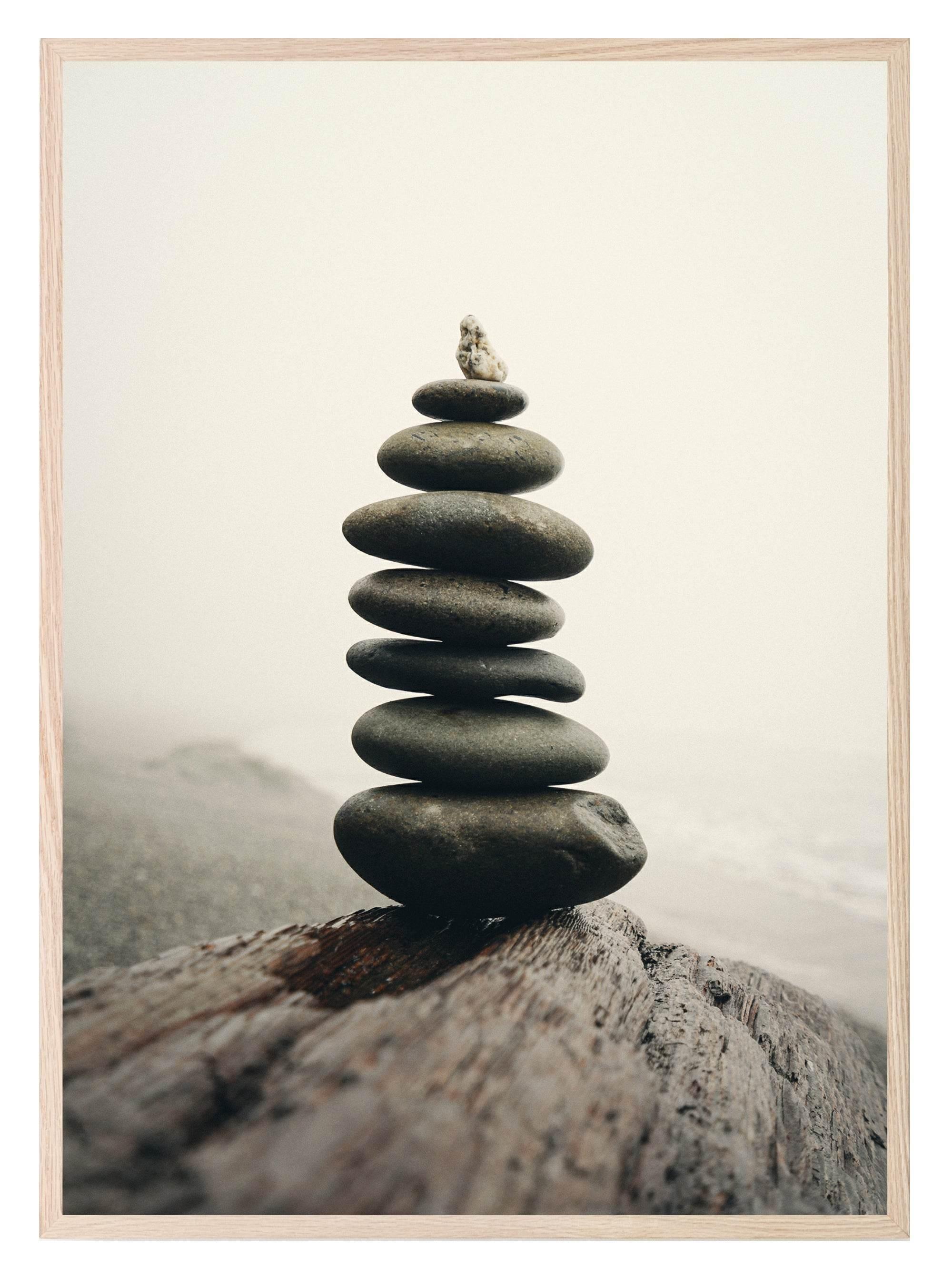 Pebbles Print | Colourful Wall Art - Larosier Prints