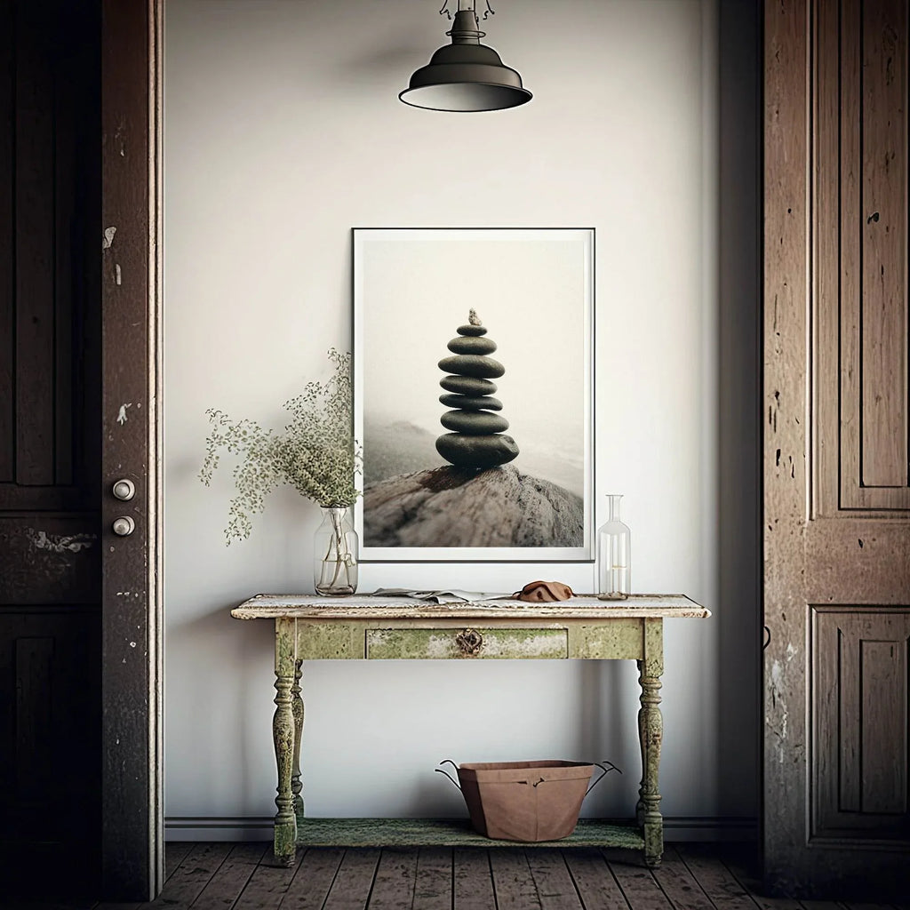 Pebbles Print | Colourful Wall Art - Larosier Prints