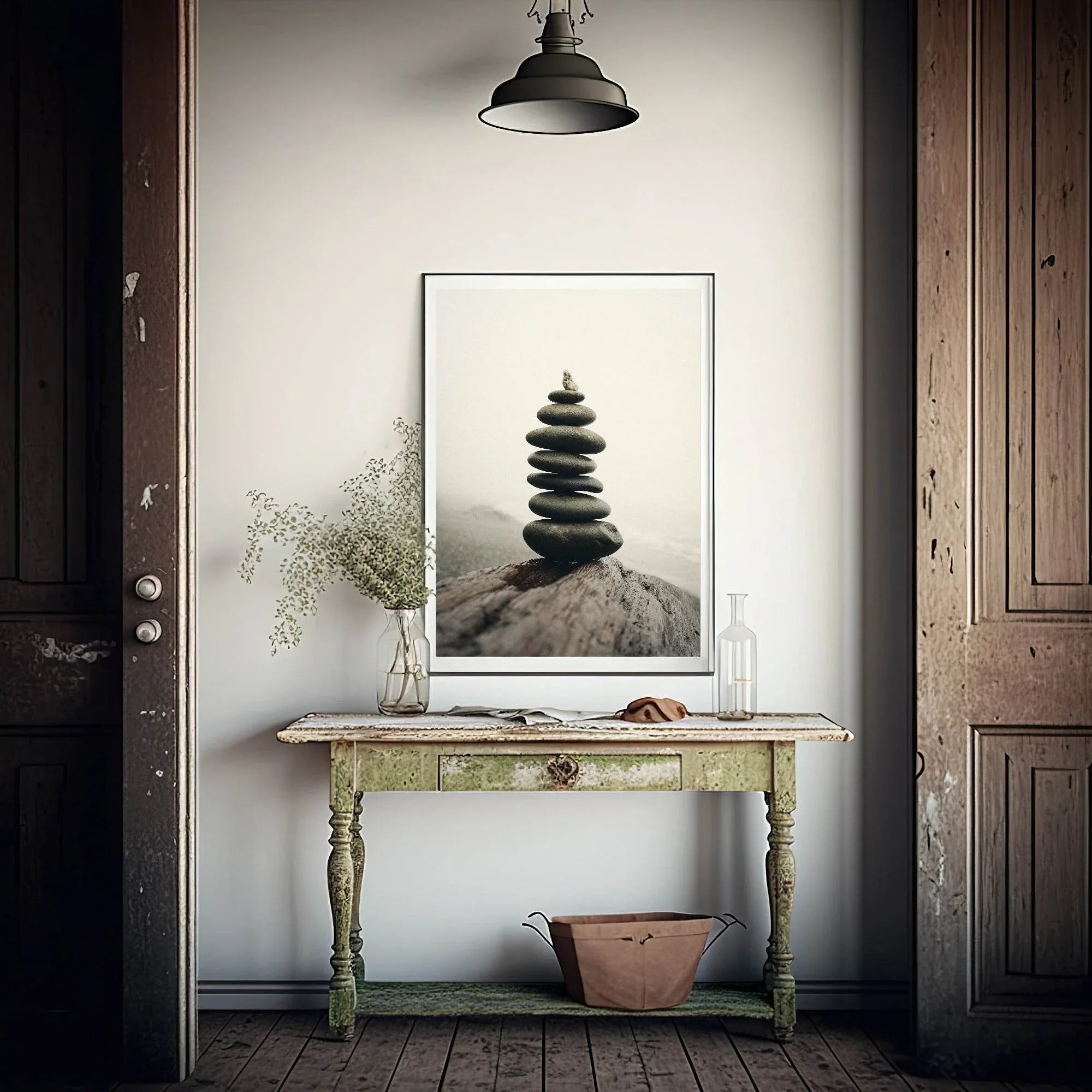 Pebbles Print | Colourful Wall Art - Larosier Prints