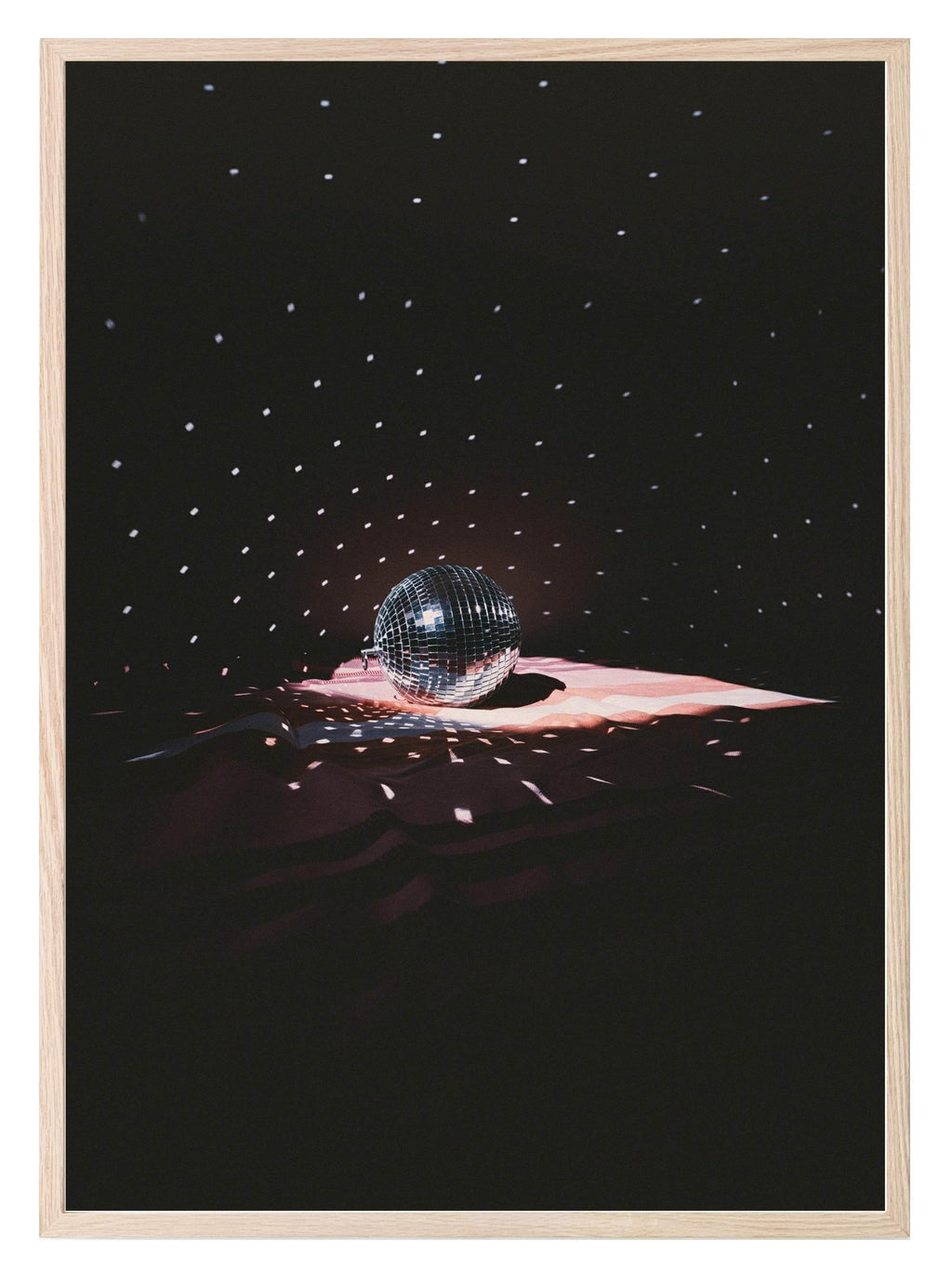Glitterball Print | Music Wall Art - Larosier Prints