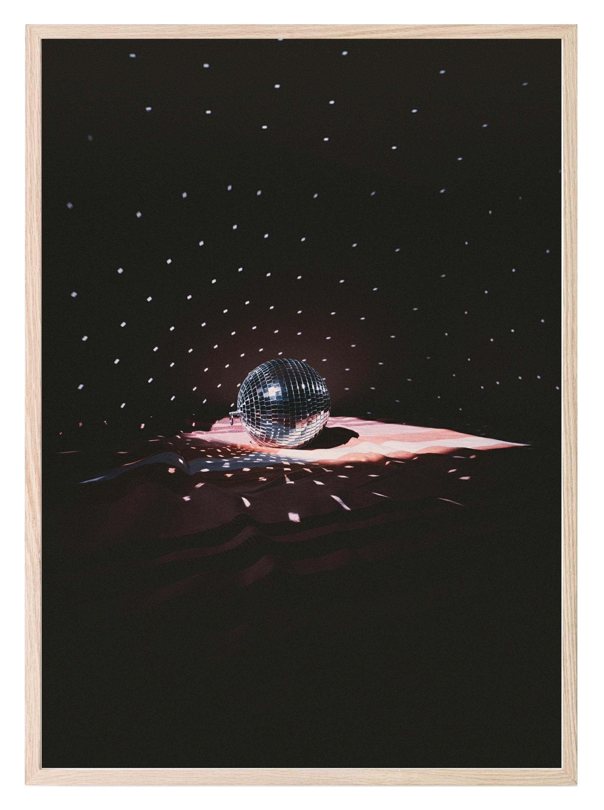 Glitterball Print | Music Wall Art - Larosier Prints