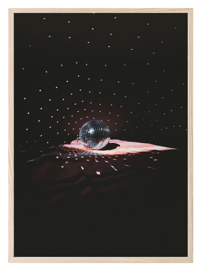 Glitterball Print | Music Wall Art