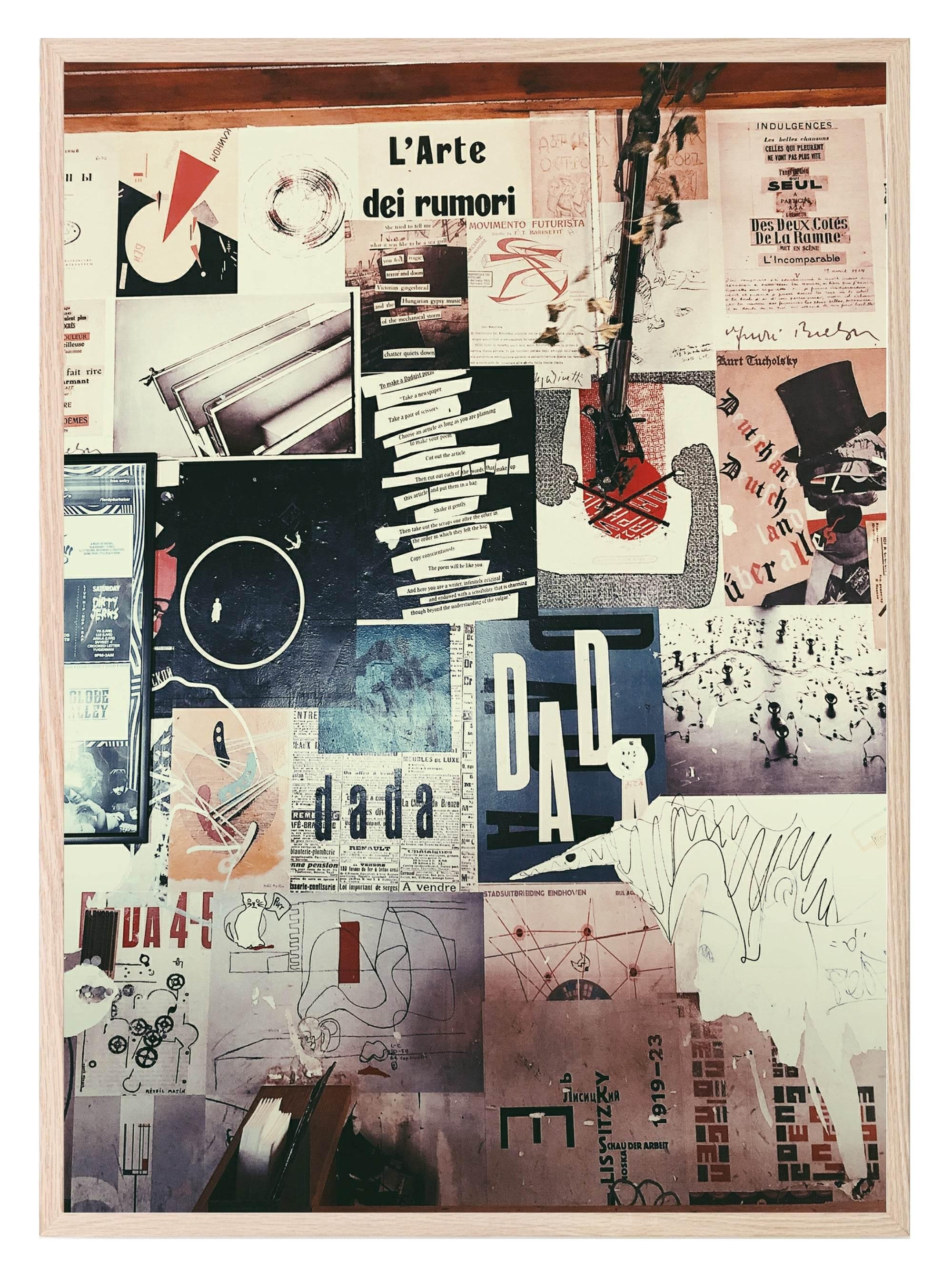 Collage On A Wall Print | Girls Room | Daddy's Girl | Colourful Wall Art - Larosier Prints