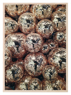 Gold Disco Balls Print | Music Wall Art - Larosier Prints