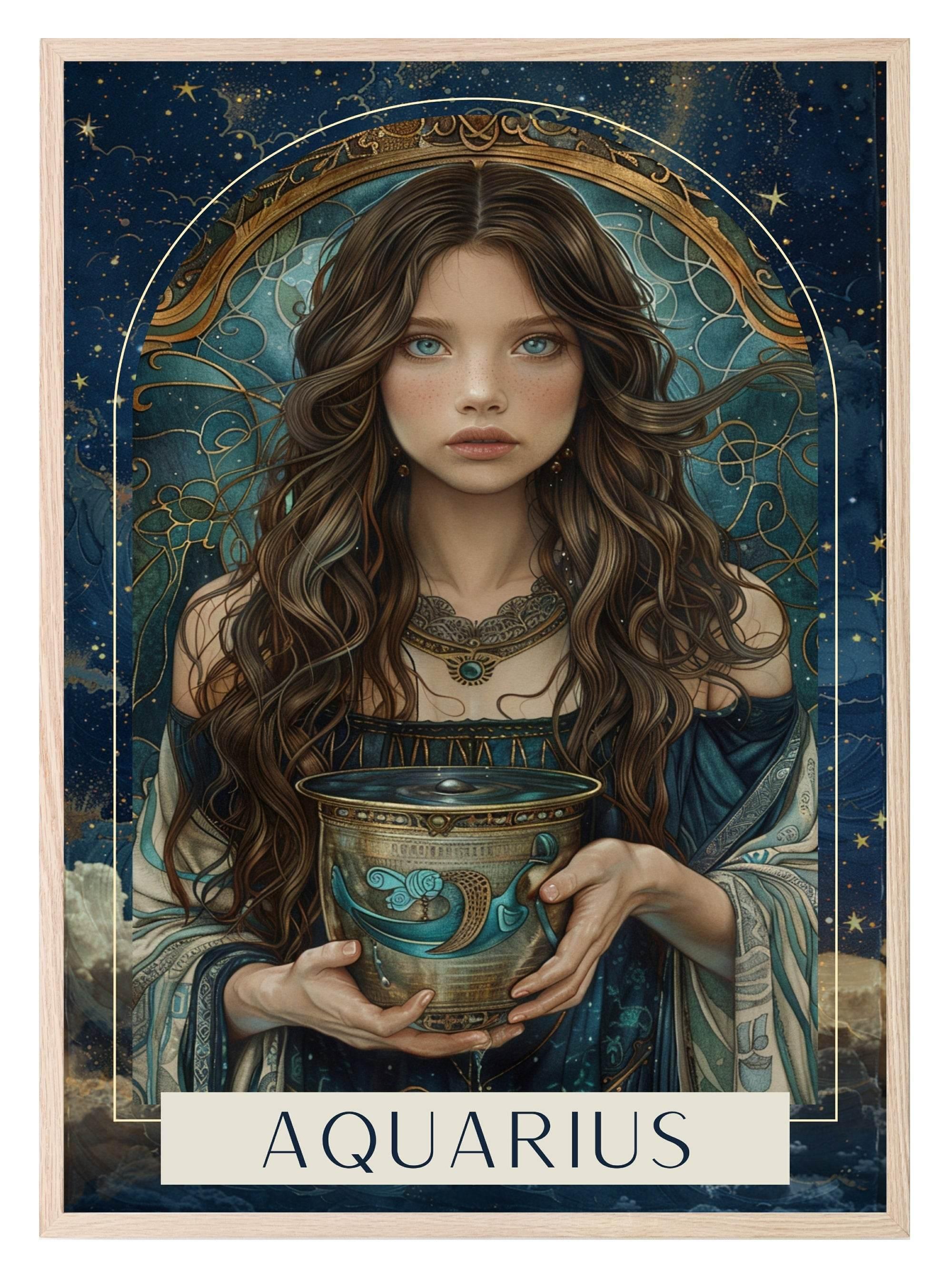 Horoscope Zodiac Prints | Star Signs | Astrology Wall Art - Larosier Prints