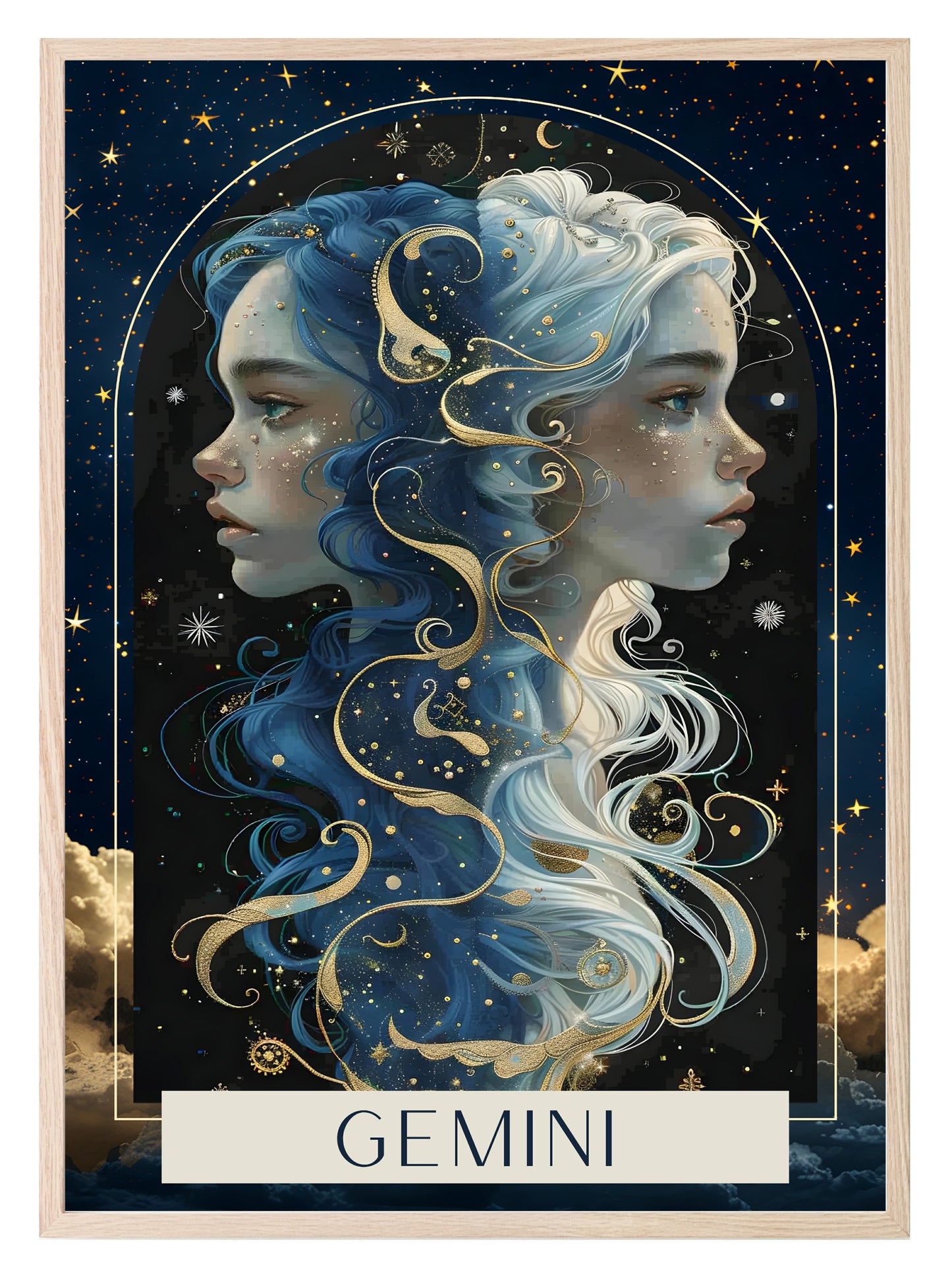 Horoscope Zodiac Prints | Star Signs | Astrology Wall Art Gemini