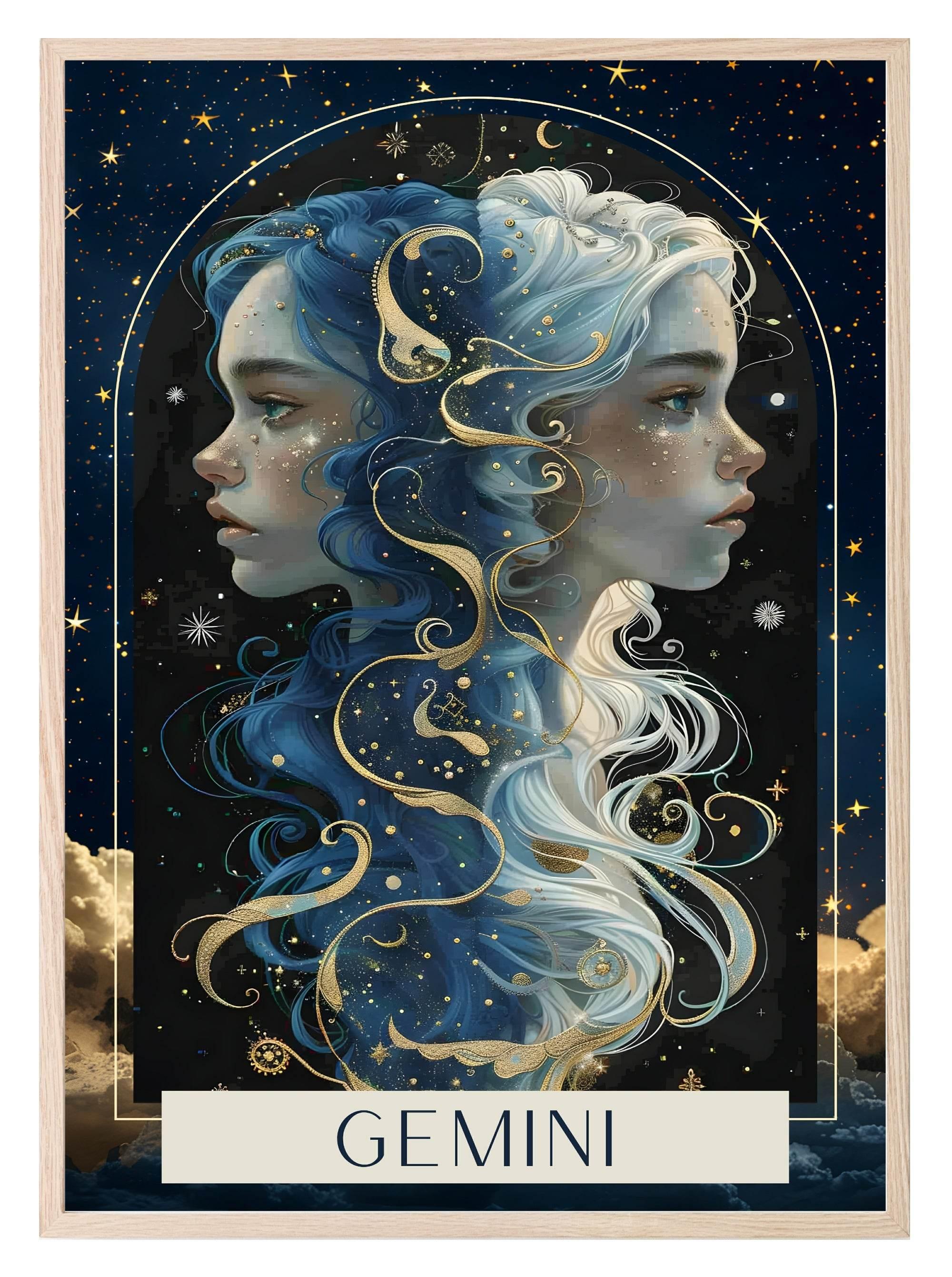 Horoscope Zodiac Prints | Star Signs | Astrology Wall Art - Larosier Prints