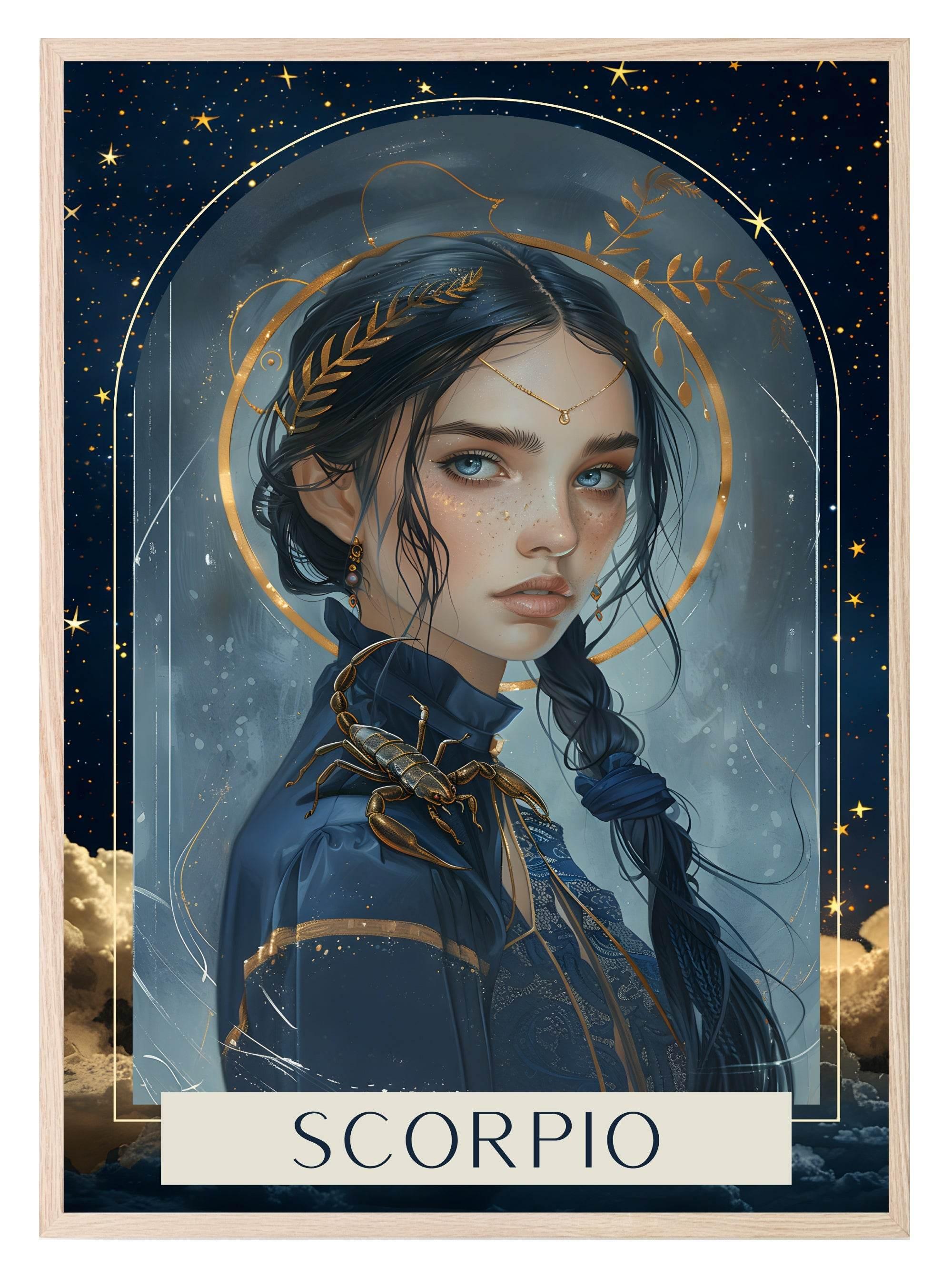 Horoscope Zodiac Prints | Star Signs | Astrology Wall Art - Larosier Prints