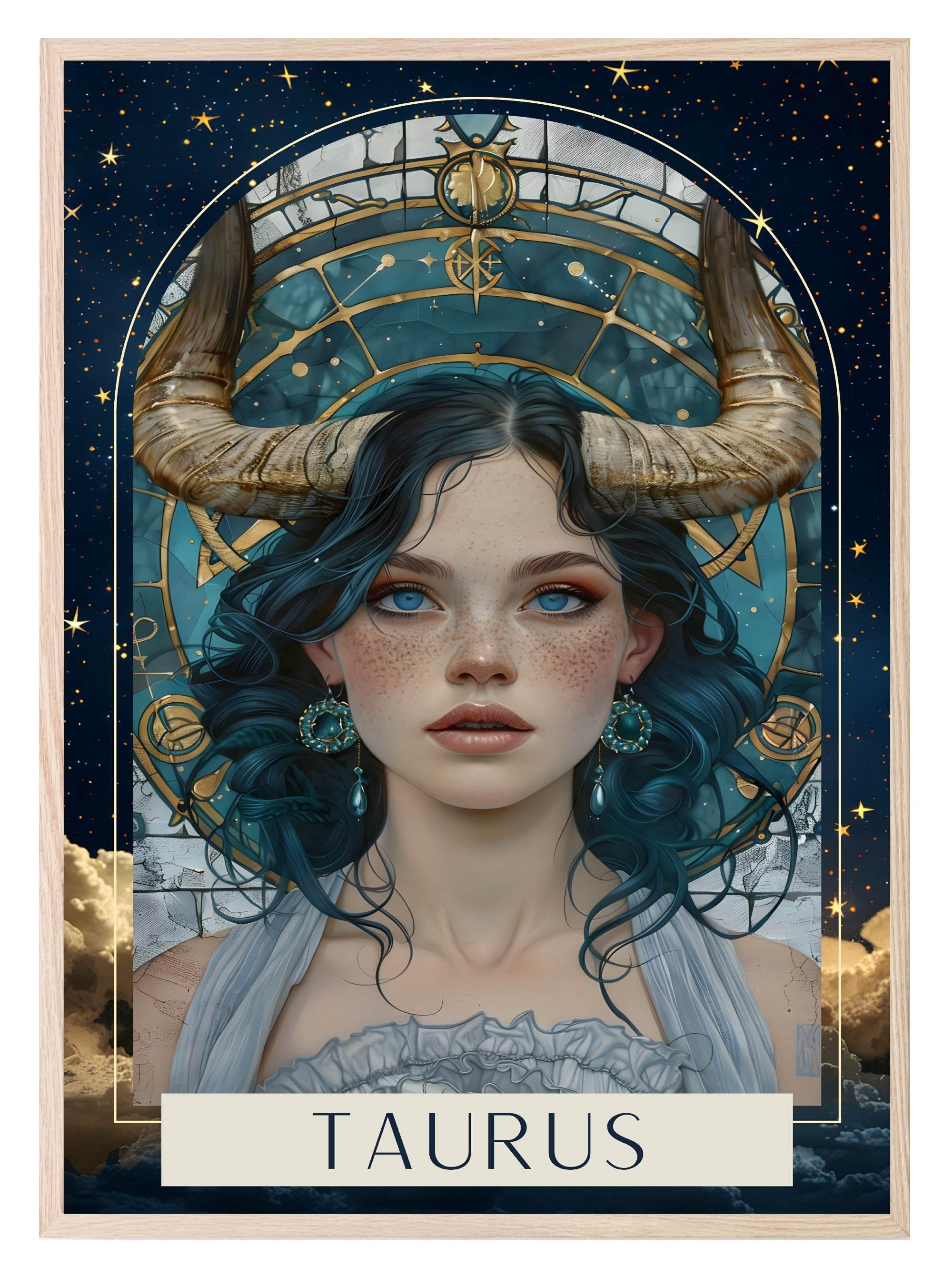 Horoscope Zodiac Prints | Star Signs | Astrology Wall Art - Larosier Prints