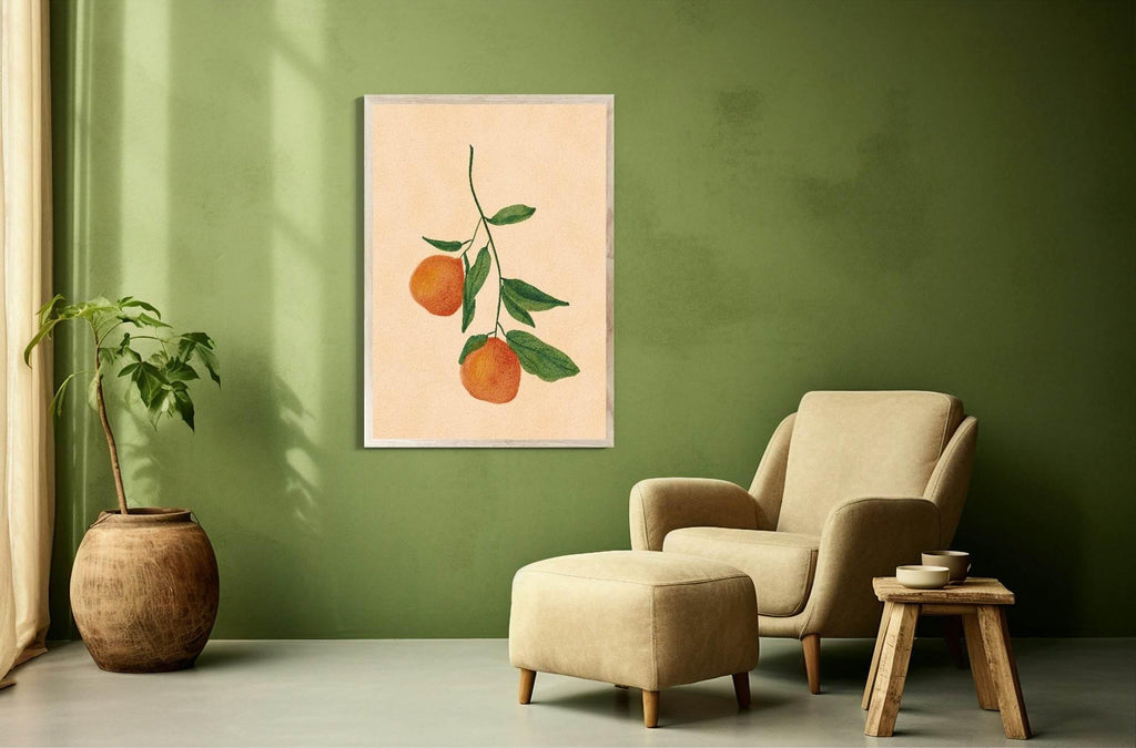 Oranges Print | Contemporary Wall Art - Larosier Prints