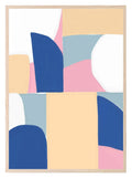 Abstract Pastel Painting Print | Contemporary Wall Art - Larosier Prints