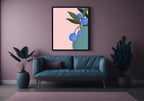 Blueberries Print | Contemporary Wall Art - Larosier Prints