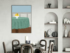 Lemons On The Table Print | Contemporary Wall Art - Larosier Prints