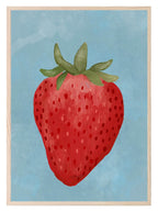 Strawberry Print | Contemporary Wall Art - Larosier Prints