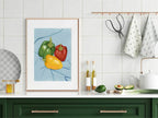 Peppers Print | Contemporary Wall Art - Larosier Prints
