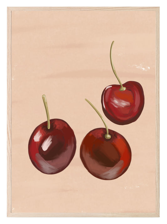 Maraschino Cherries Print | Contemporary Wall Art