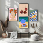 Maraschino Cherries Print | Contemporary Wall Art - Larosier Prints