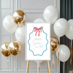 New Start Welcome Divorce Party Sign - Larosier Prints