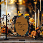 Moody Floral Wedding Order Of Service Sign