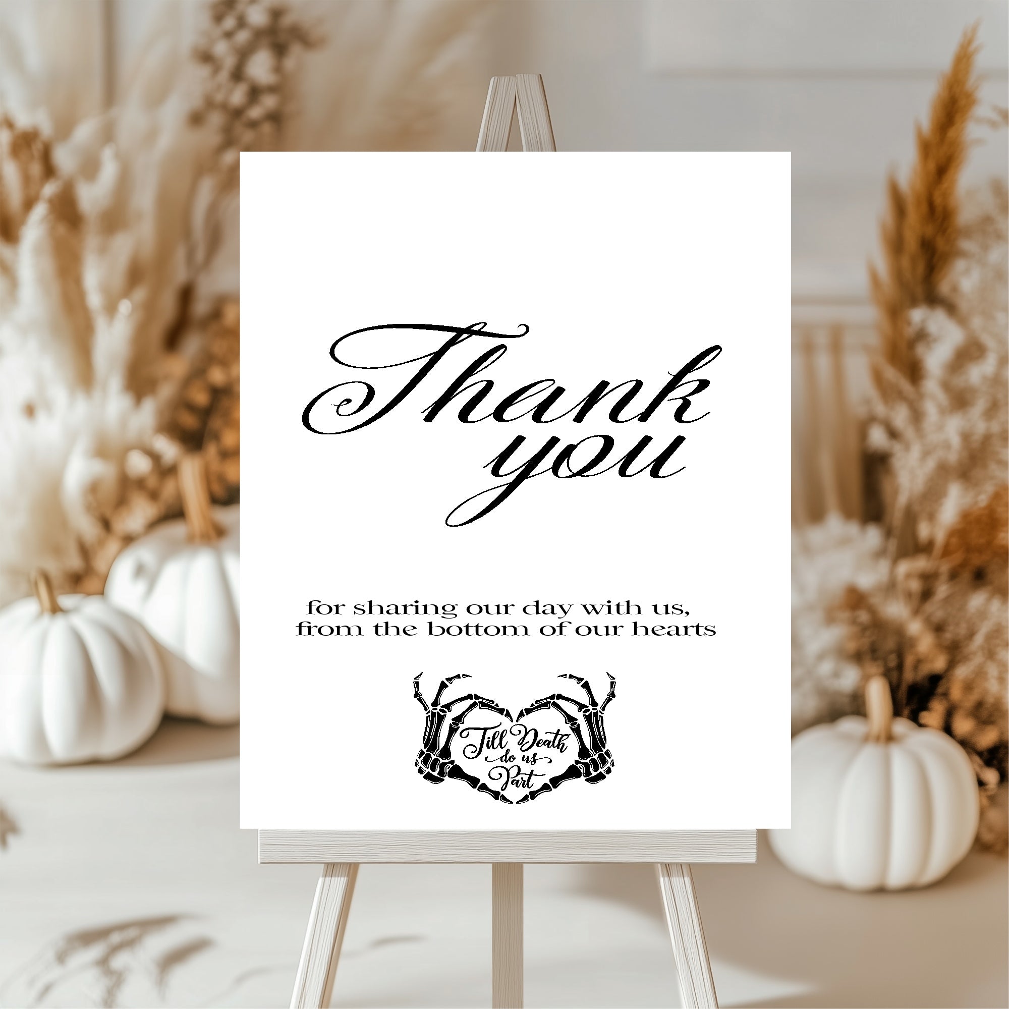 The Lovers Tarot Complete Wedding Signage Bundle | White