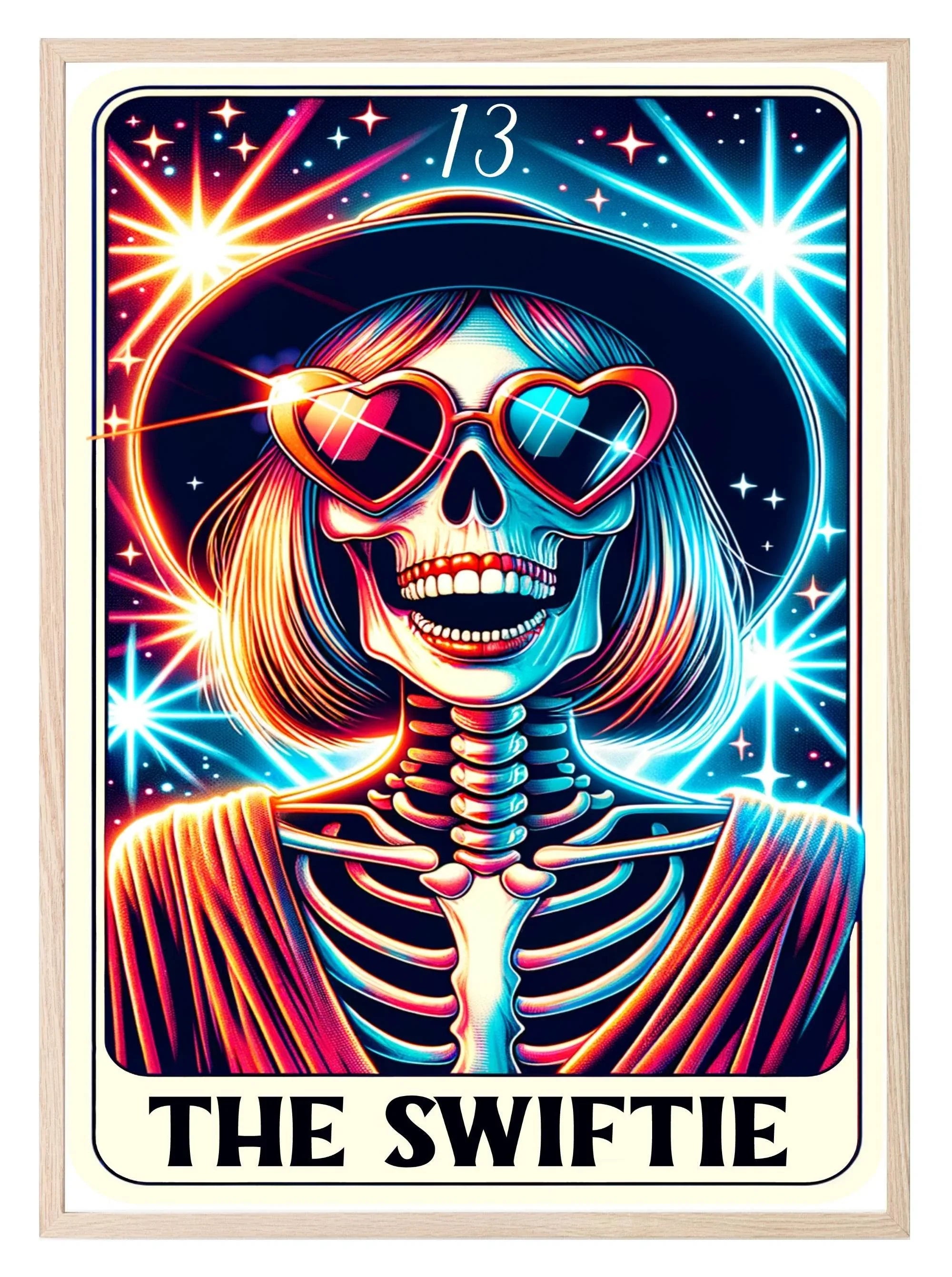 The Swiftie Print | Tarot Card | Gothic | Teen Wall Art - Larosier Prints