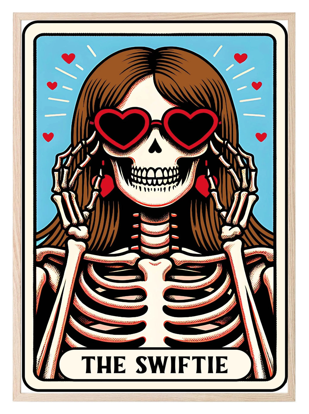 The Swiftie 2 Print | Tarot Card | Gothic | Teen Wall Art - Larosier Prints