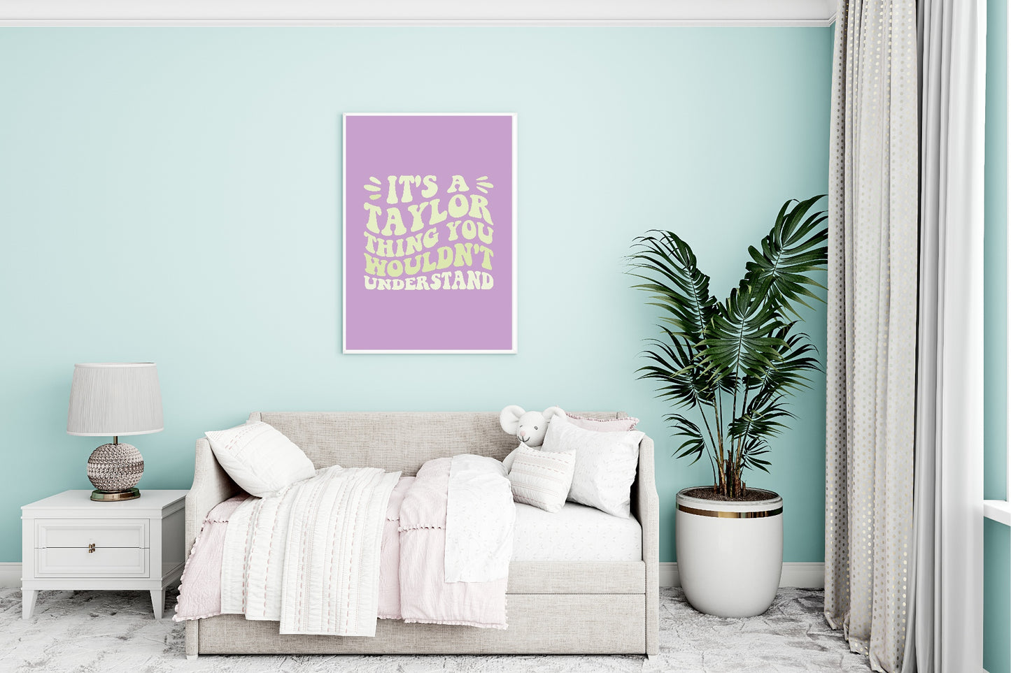 It's A Taylor Thing Print | Colourful | Teen Wall Art